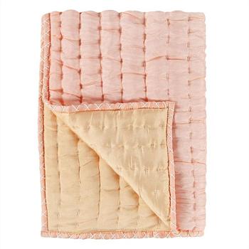 QUDG0158, ChenevardLarge, Blossom & Peach, Designers Guild